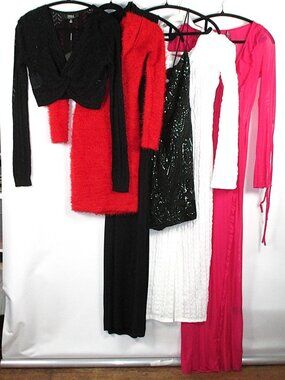 BUNDLE OF 5 PARTY DRESSES+